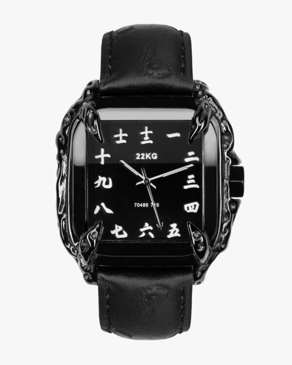 CANINE WATCH® BLACK - KANJI DIAL